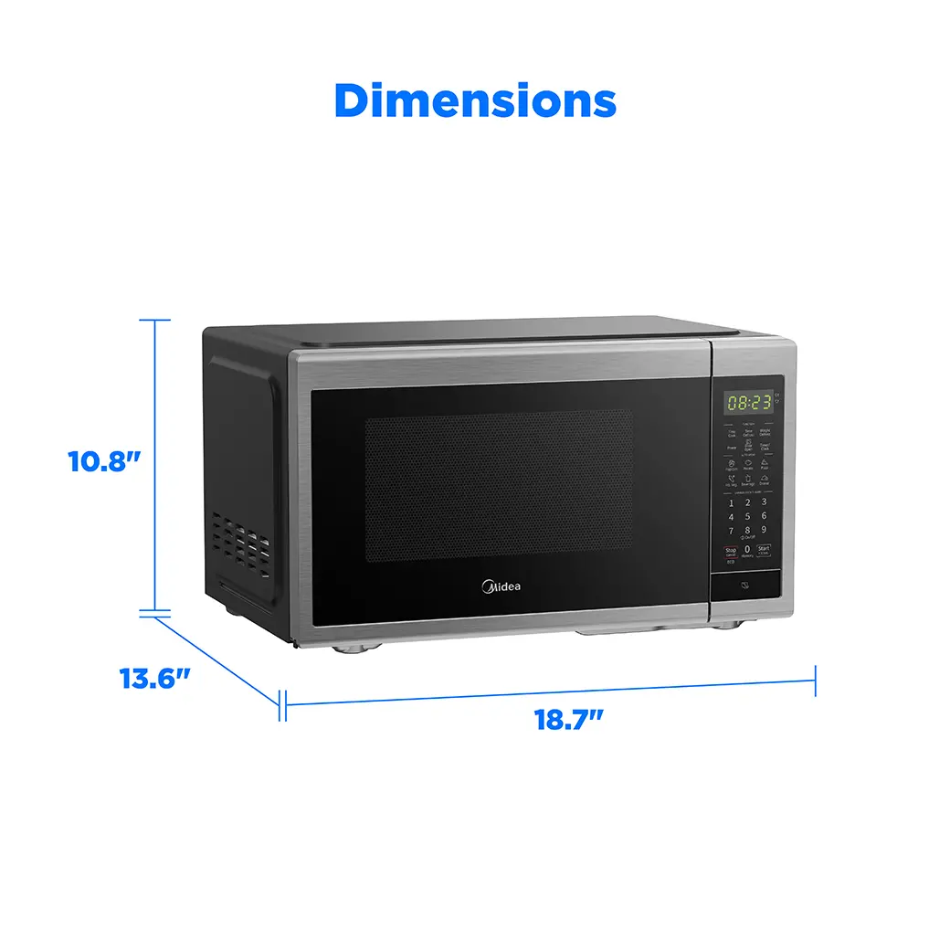 0.9 cu ft Countertop Microwave Oven MMC09S2AST