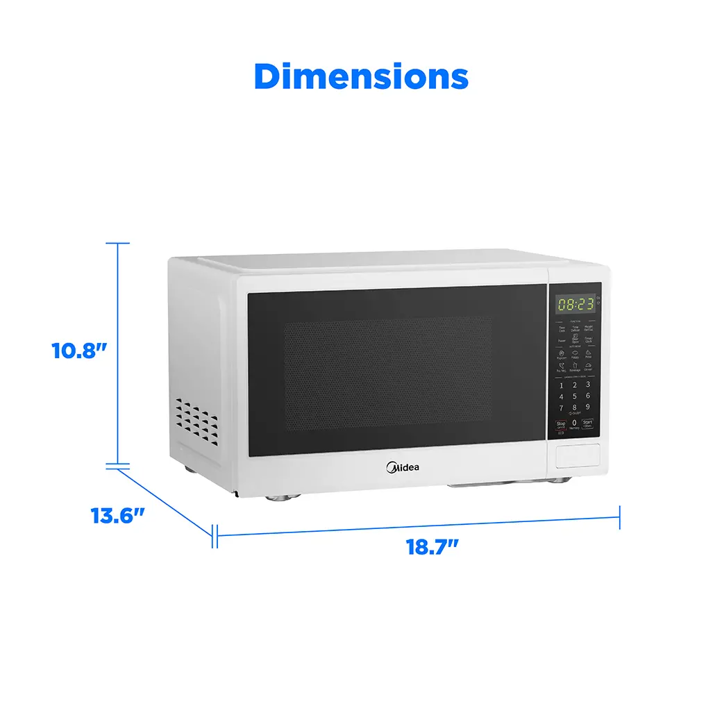 0.9 cu ft Countertop Microwave Oven MMC09S2AWW