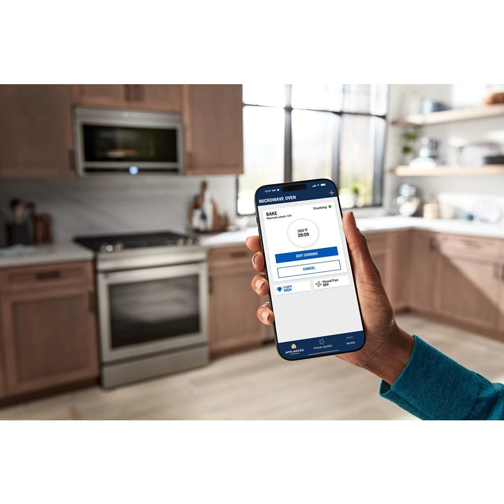 Flush Mount Microwave-Toaster Oven Combo - 1.1 Cu. Ft. MMMF8030PZ