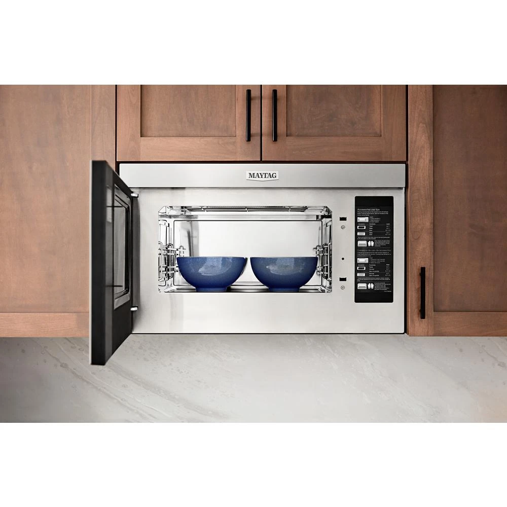 Flush Mount Microwave-Toaster Oven Combo - 1.1 Cu. Ft. MMMF8030PZ