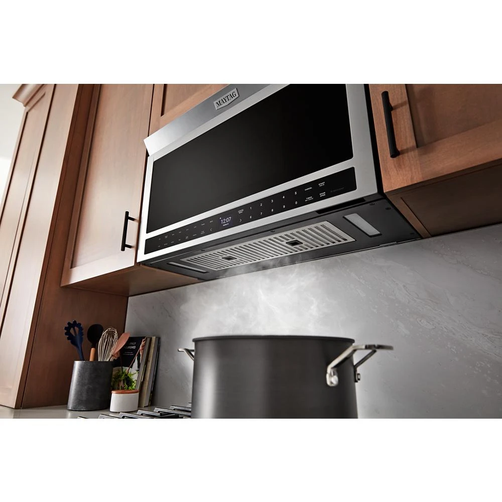 Flush Mount Microwave-Toaster Oven Combo - 1.1 Cu. Ft. MMMF8030PZ