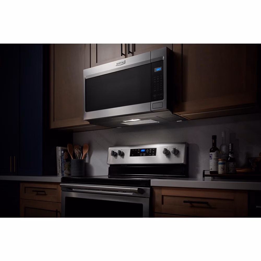Over-The-Range Microwave with Non-Stick Interior Coating - 1.7 Cu. Ft. MMMS4230PZ