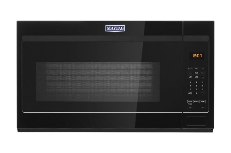 Maytag Over-the-Range Microwave with stainless steel cavity - 1.7 cu. ft. Black MMV1175JB Picture 1