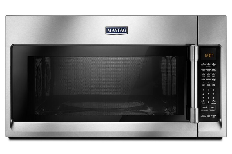 Maytag Over-The-Range Microwave With Convection Mode - 1.9 Cu. Ft. Fingerprint Resistant Stainless Steel MMV6190FZ Picture 1