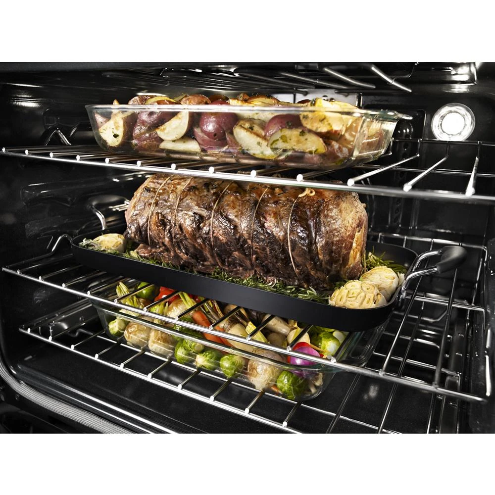 30-INCH WIDE COMBINATION WALL OVEN WITH TRUE CONVECTION - 6.4 CU. FT. MMW9730FZ