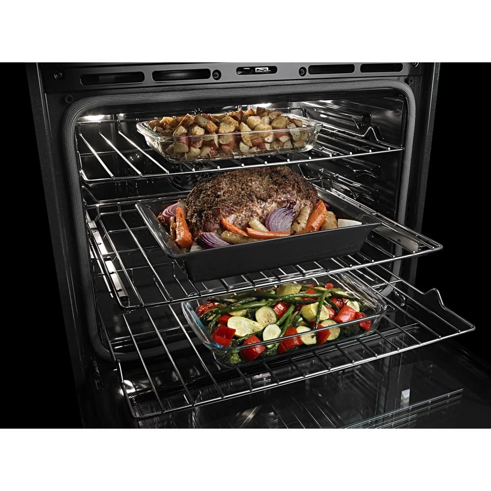 30-INCH WIDE COMBINATION WALL OVEN WITH TRUE CONVECTION - 6.4 CU. FT. MMW9730FZ