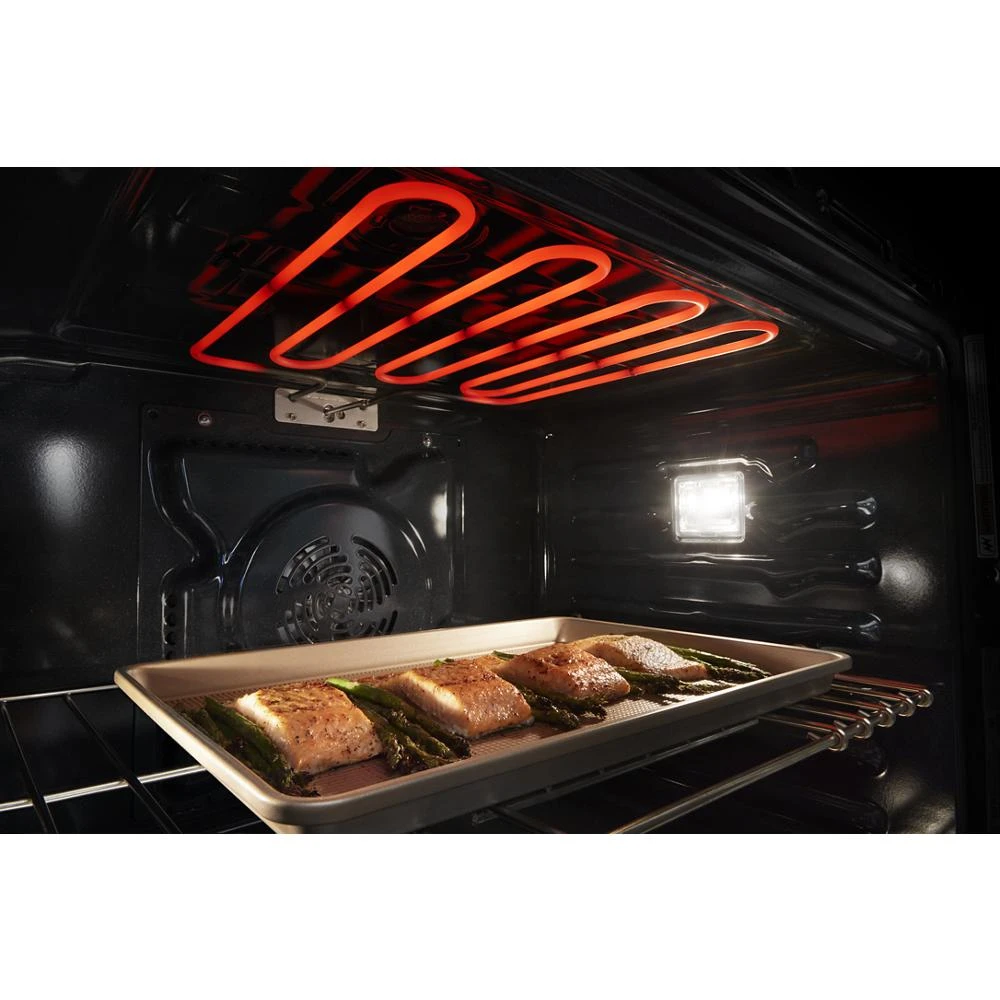 27-inch Double Wall Oven with Air Fry and Basket - 8.6 cu. ft. MOED6027LZ