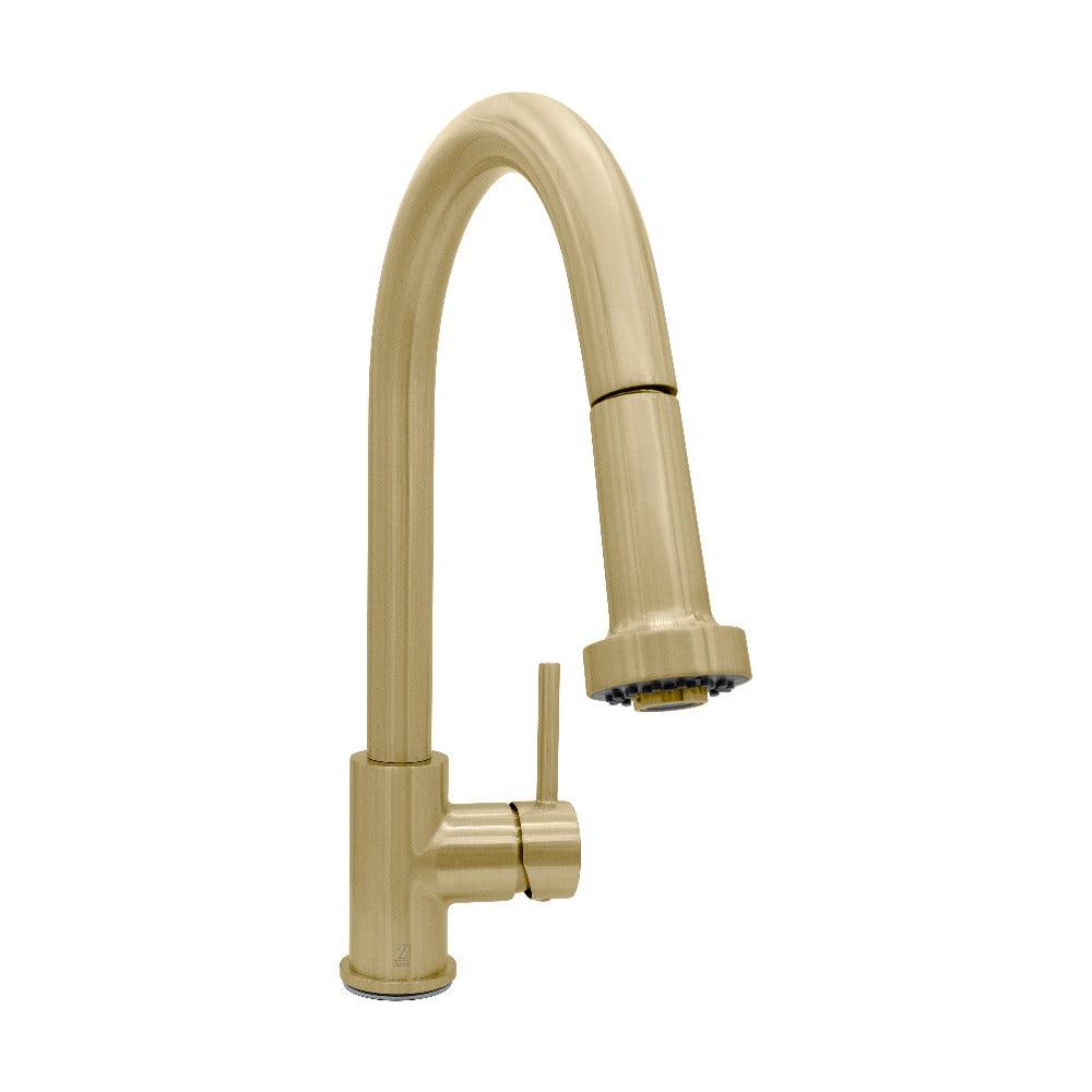 ZLINE Monet Kitchen Faucet Champagne Bronze MONKFCB Picture 1