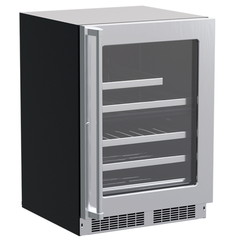 24-In Professional Built-In Dual Zone Wine And Beverage Center MPBD424SG31A