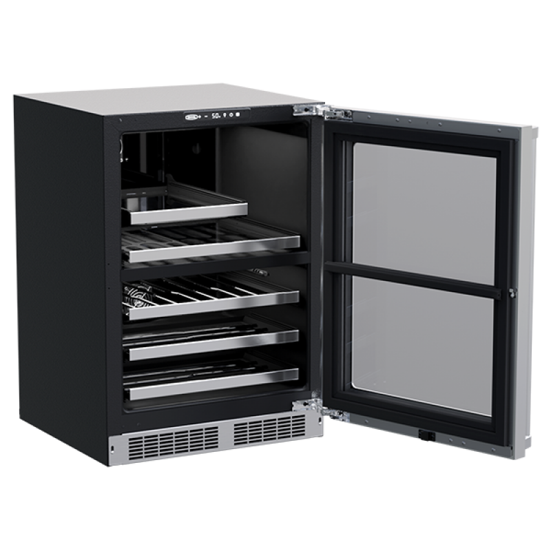 24-In Professional Built-In Dual Zone Wine And Beverage Center MPBD424SG31A