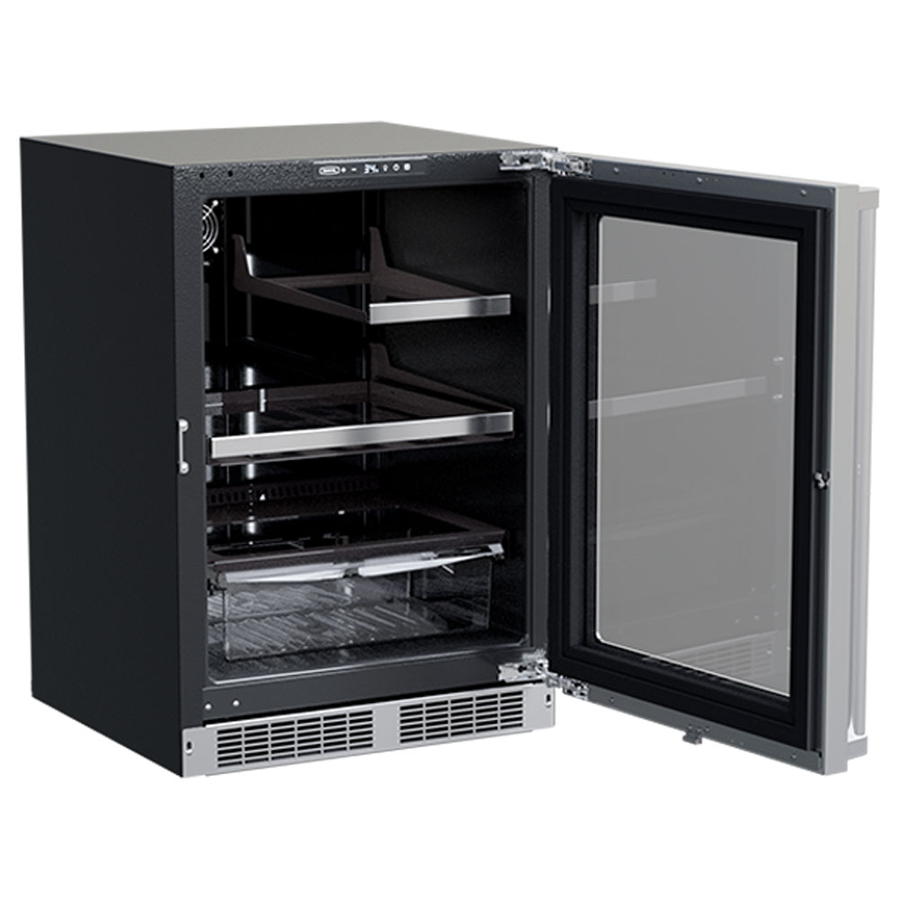 24-In Professional Refrigerator With Brightshield MPRE424SG81A