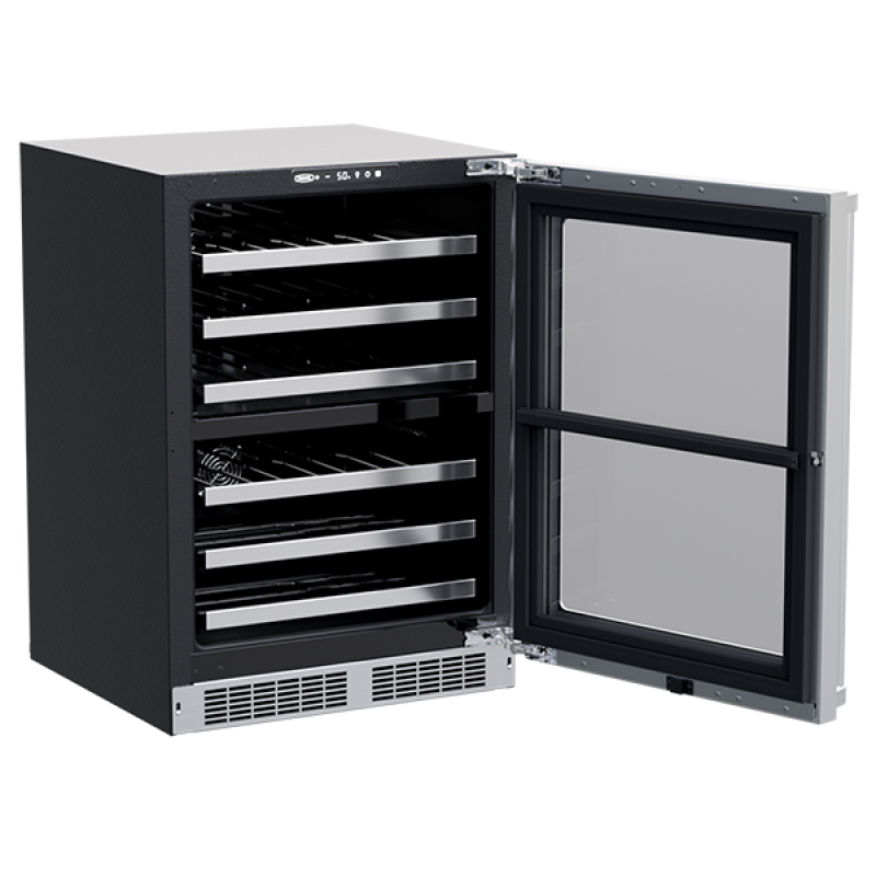 24-In Professional Built-In Dual Zone Wine Refrigerator MPWD424SG31A