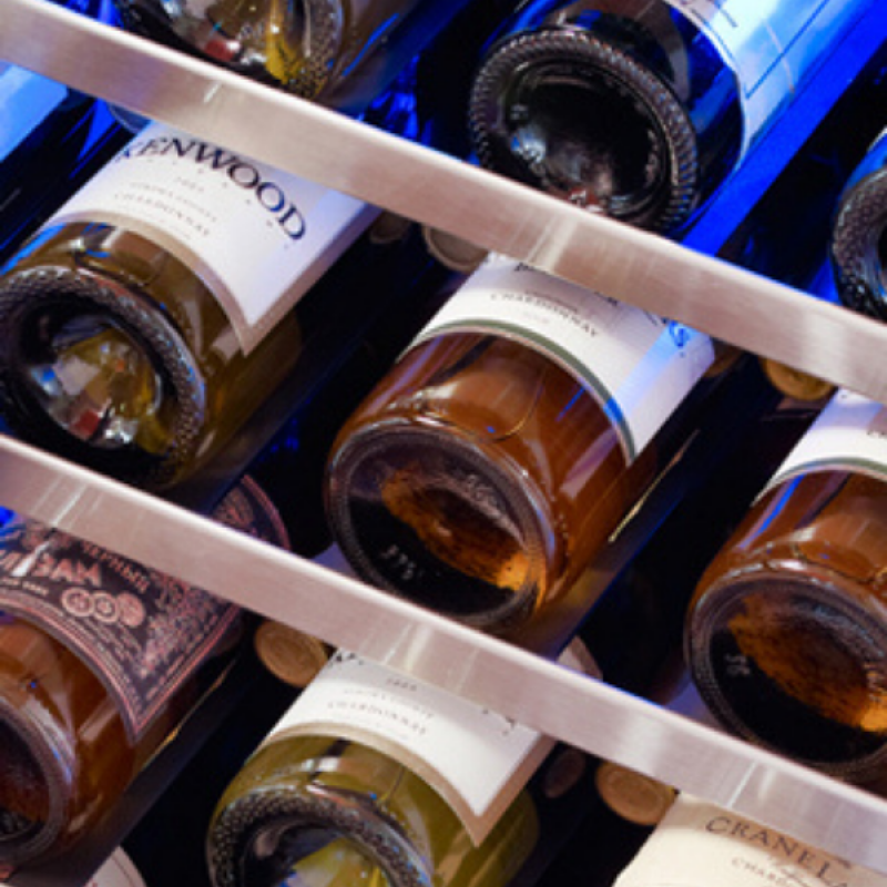 24-In Professional Built-In Dual Zone Wine Refrigerator MPWD424SG31A