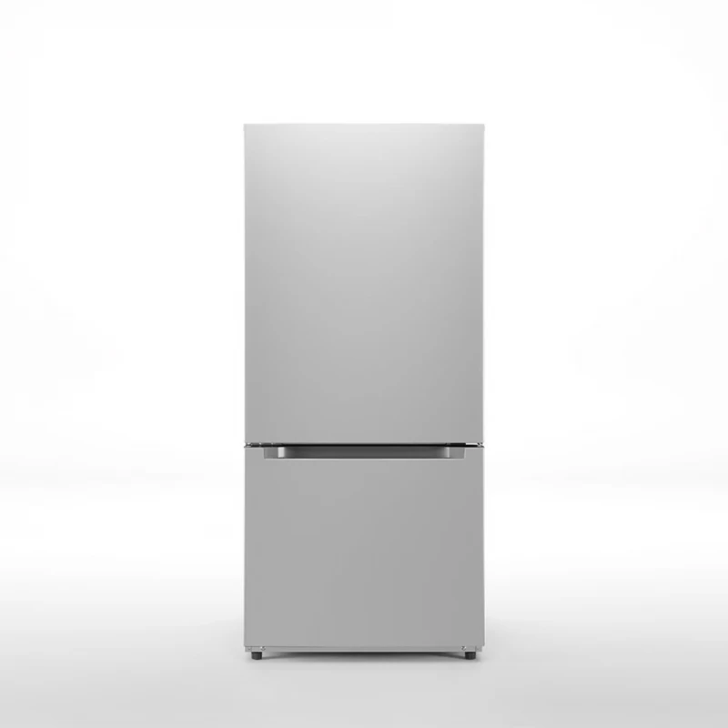 Midea Cu. Ft. Bottom Mount Freezer Refrigerator Stainless Steel MRB19B7AST Picture 1