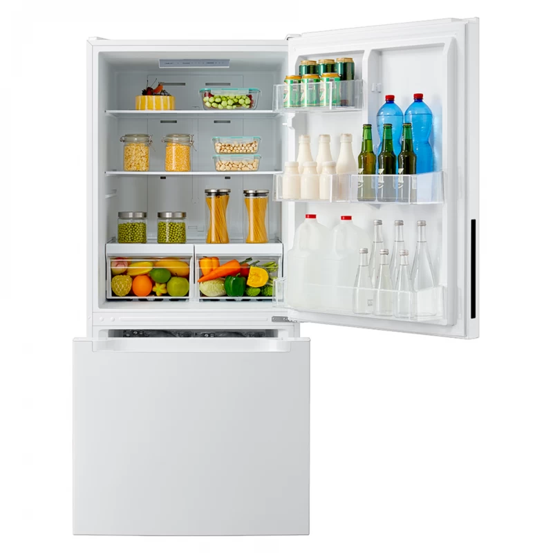 18.7 Cu. Ft. Bottom Mount Freezer Refrigerator MRB19B7AWW