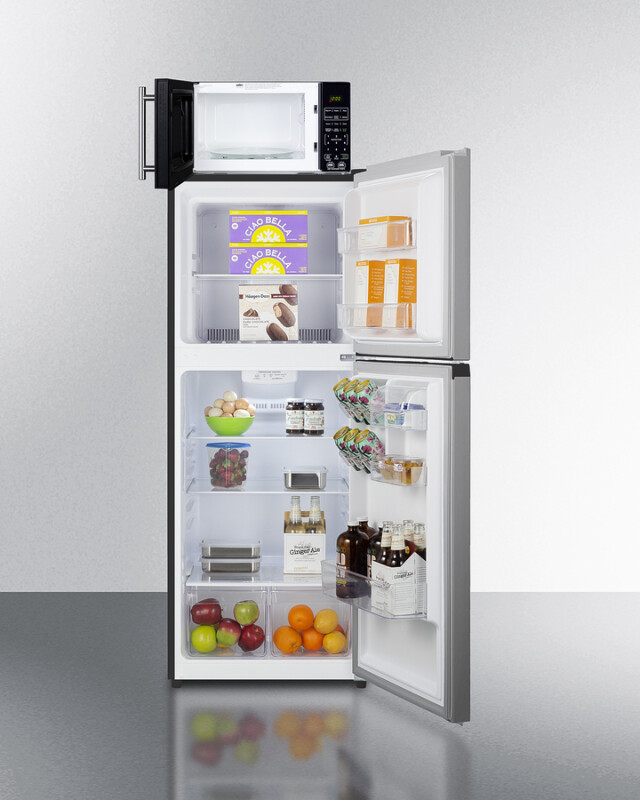 Microwave/Refrigerator-Freezer Combination with Allocator MRF1089PLA