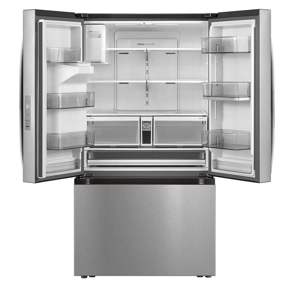 29.3 Cu. Ft. Standard Depth Dual Ice 3-Door French Door Refrigerator MRF29D6AST