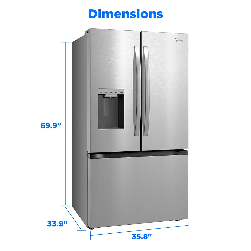 29 CF OneTouch AutoFill French Door, Dual Ice Maker, Sabbath Mode MRF29D9BST