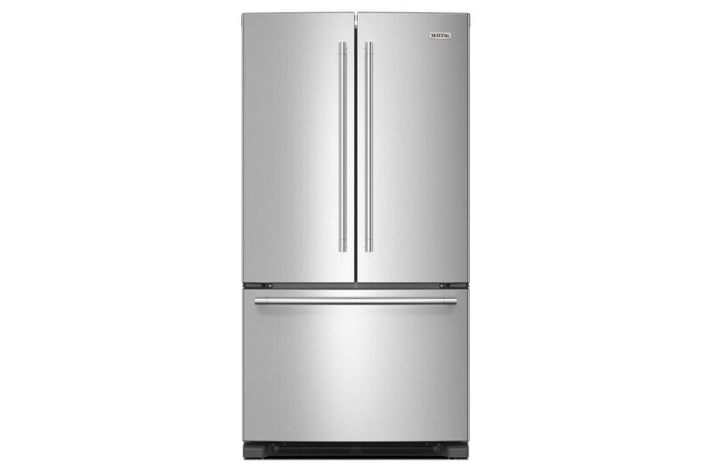 Maytag 36 Inch Wide French Door Bottom Mount Refrigerator with Max Cool Setting - 25 Cu. Ft. Fingerprint Resistant Stainless Steel MRFF4236RZ Picture 1