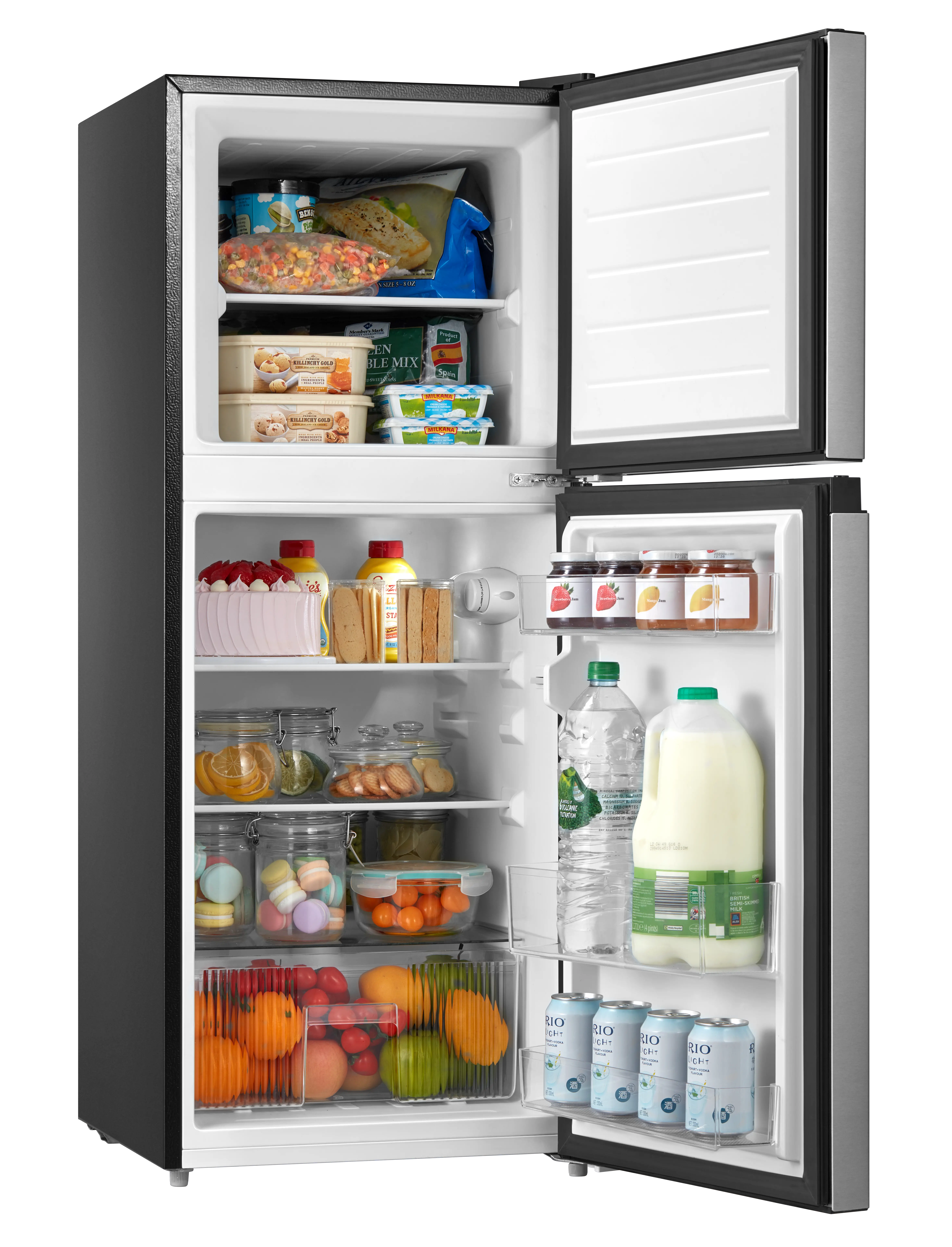 4.5 cu. ft. 2-Door Compact Refrigerator with Crisper Drawer MRM45D3ASL
