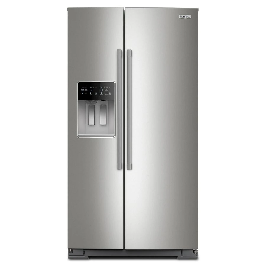 36-inch Wide Counter-depth Side-by-side Refrigerator With Arctic Blue Interior - 20.8 Cu. Ft. MRSC6636RZ