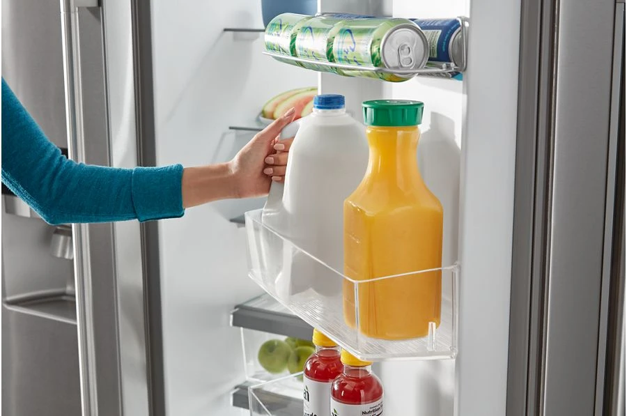 36-Inch Wide Side-by-Side Refrigerator - 25 Cu. Ft. MRSF4036PW