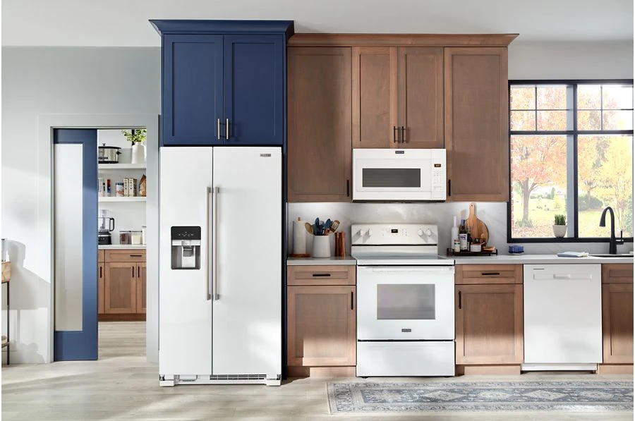 36-Inch Wide Side-by-Side Refrigerator - 25 Cu. Ft. MRSF4036PW