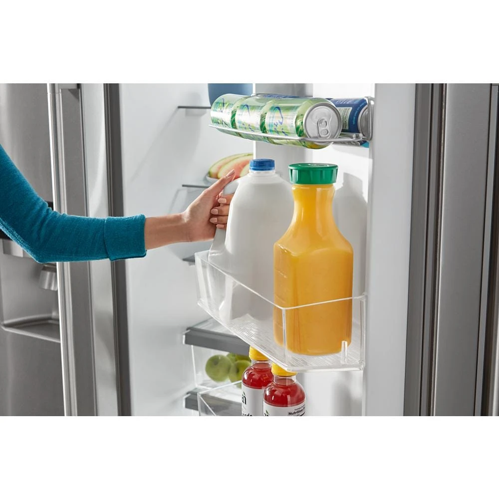 36-Inch Wide Side-by-Side Refrigerator - 25 Cu. Ft. MRSF4036PW