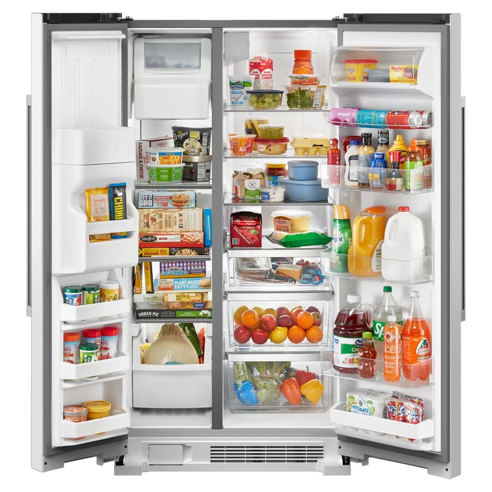 36-Inch Wide Side-by-Side Refrigerator - 25 Cu. Ft. MRSF4036PW