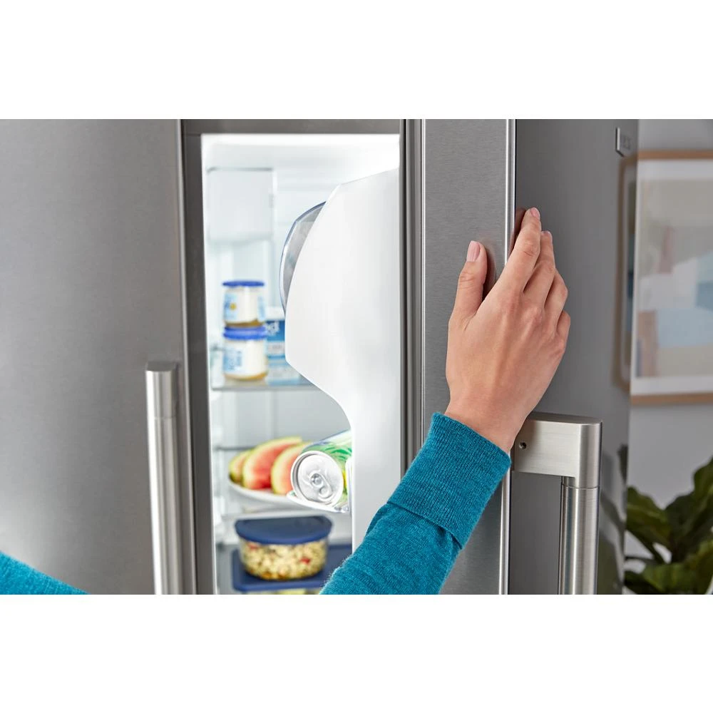 36-Inch Wide Side-by-Side Refrigerator - 25 Cu. Ft. MRSF4036PZ