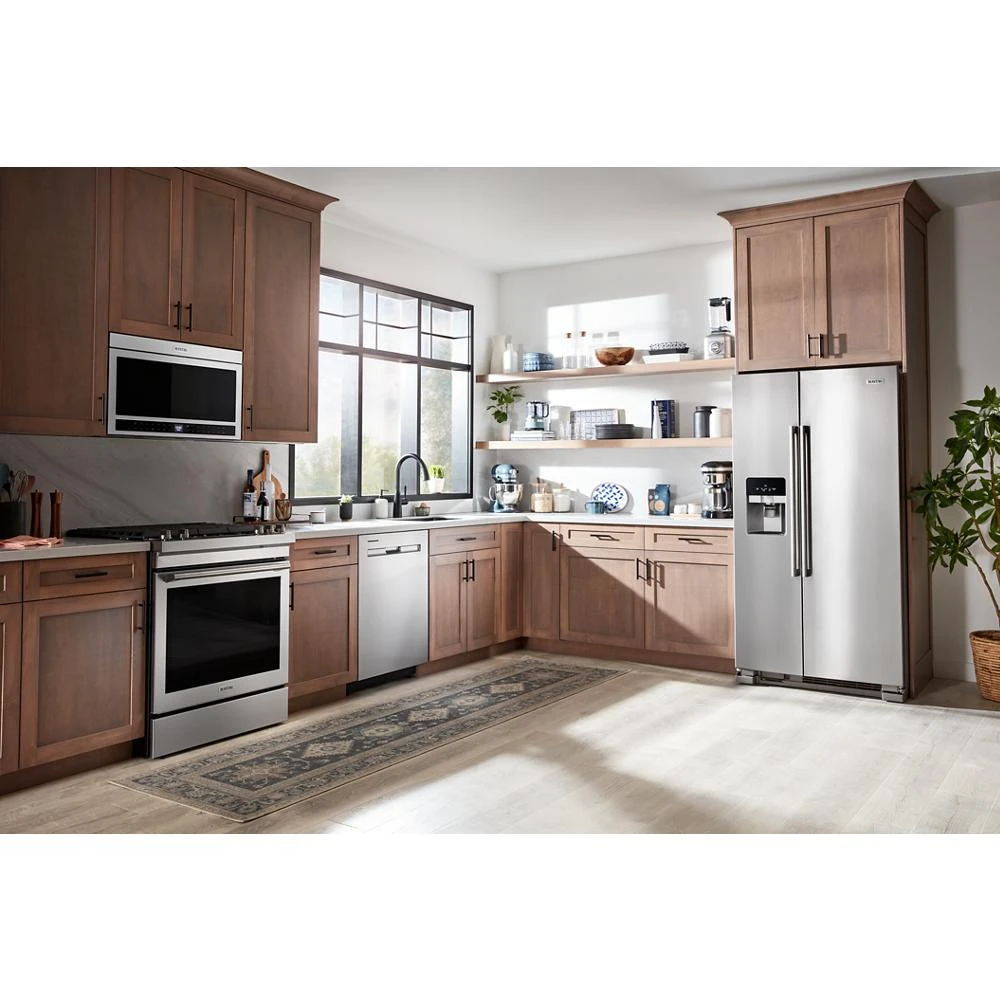 36-Inch Wide Side-by-Side Refrigerator - 25 Cu. Ft. MRSF4036PZ