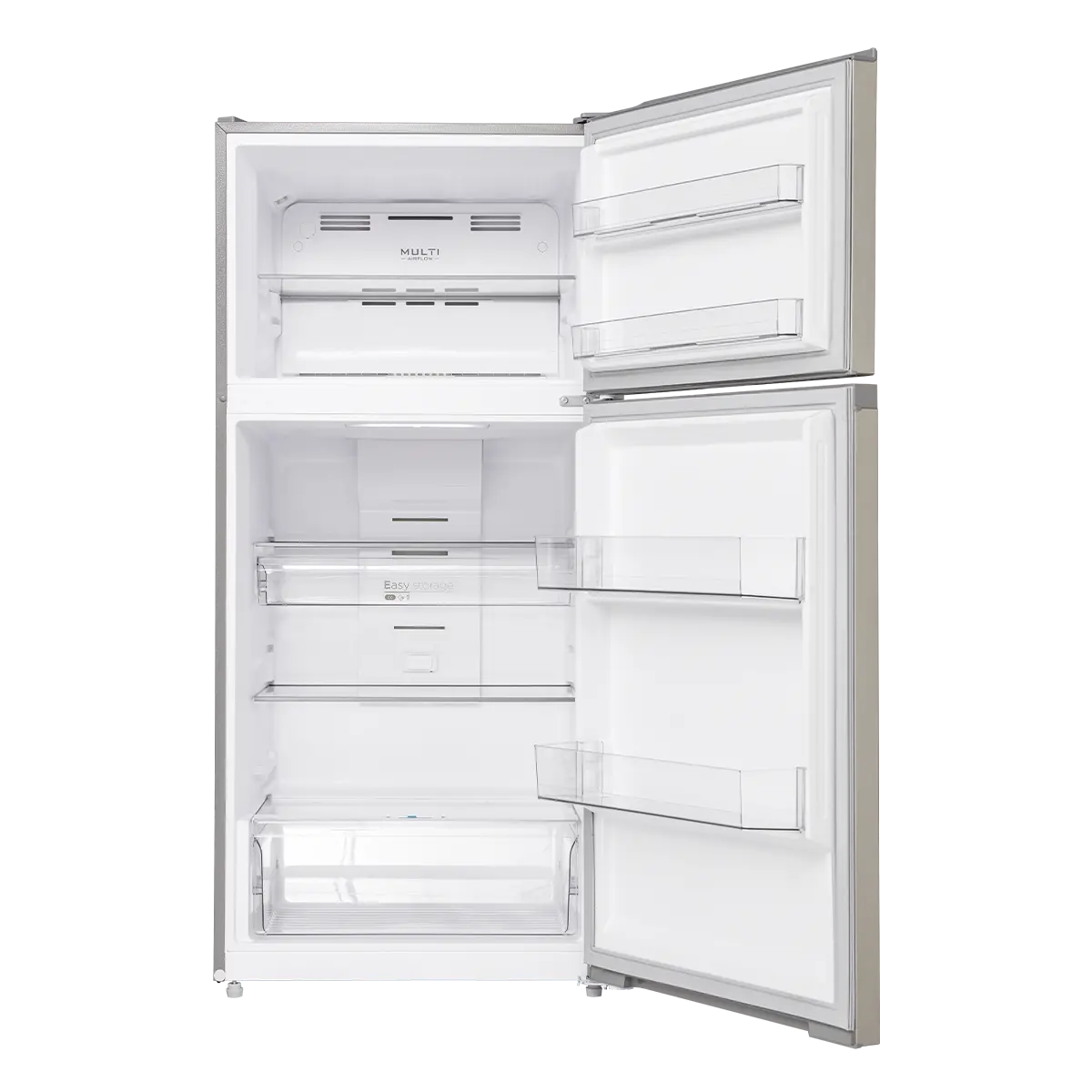 14 CF Top Mount Refrigerator, Glass Shelves, Ice Maker Ready, ESTAR MRT14D3BST