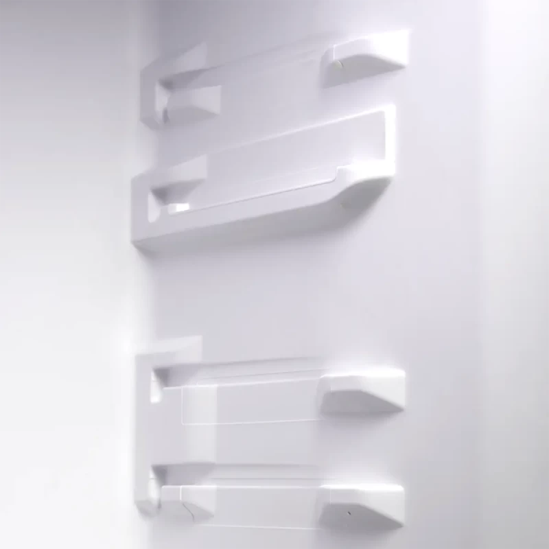 14 CF Top Mount Refrigerator, Glass Shelves, Ice Maker Ready, ESTAR MRT14D3BST