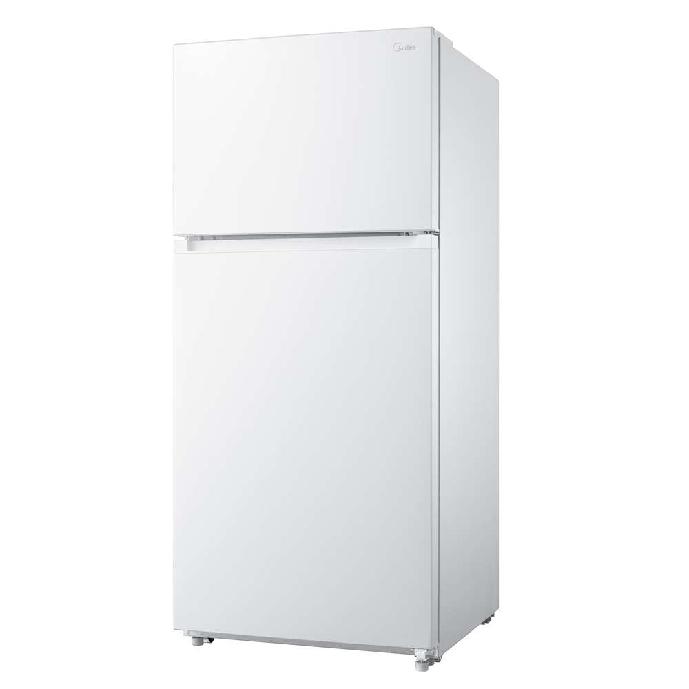 19 CF Top Mount Refrigerator, Glass Shelves, Ice Maker Ready, ESTAR MRT18S3AWW