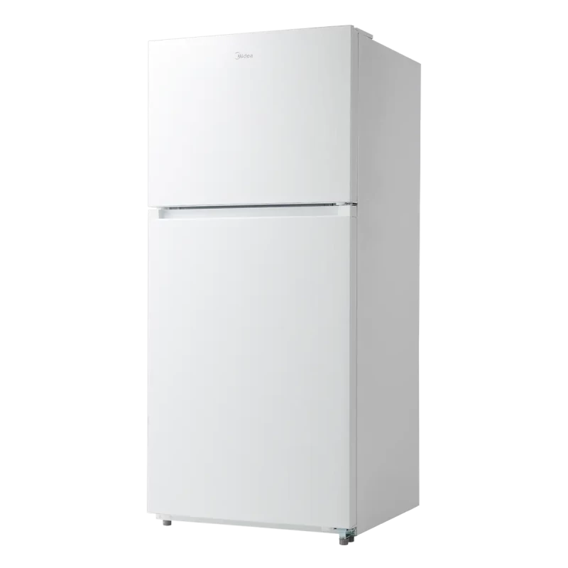 21 CF Top Mount Refrigerator, Glass Shelves, Ice Maker Ready, ESTAR MRT21D3BWW