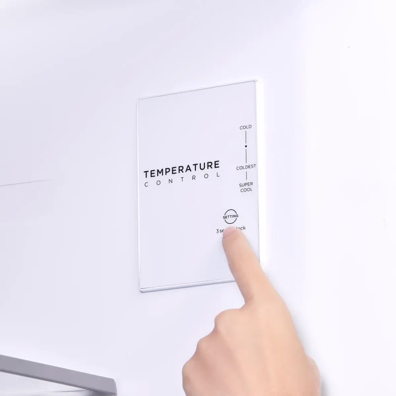 21 CF Top Mount Refrigerator, Glass Shelves, Ice Maker Ready, ESTAR MRT21D3BWW