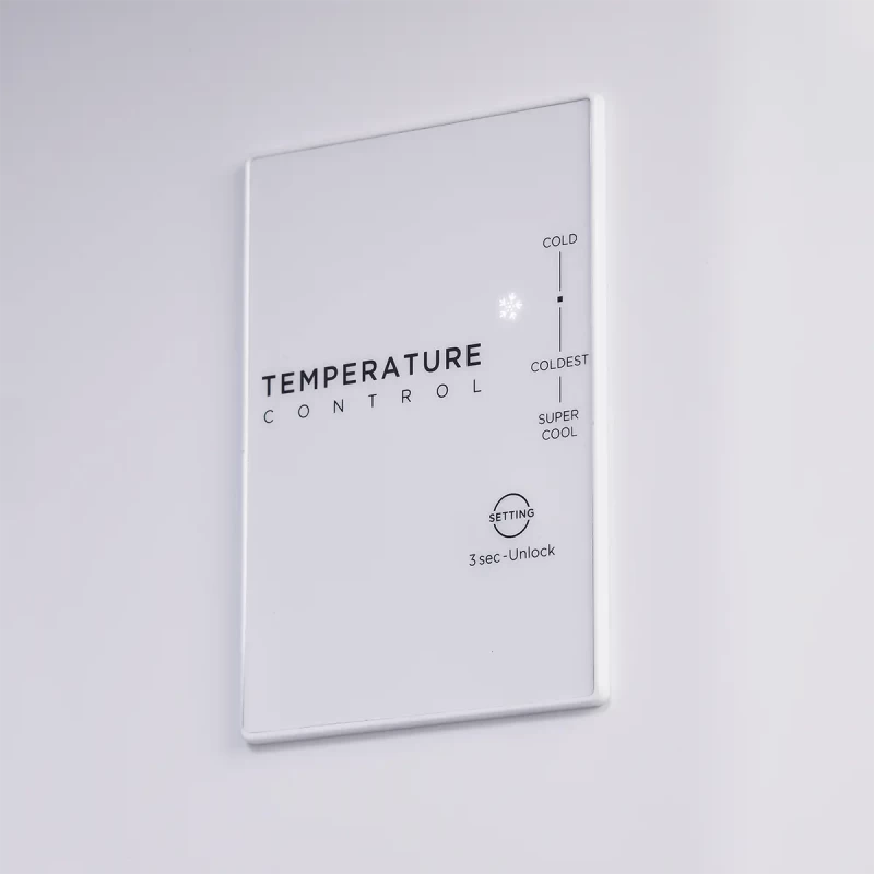 21 CF Top Mount Refrigerator, Glass Shelves, Ice Maker Ready, ESTAR MRT21D3BWW