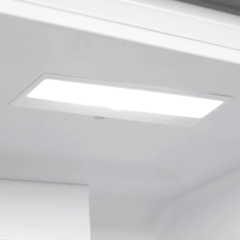 21 CF Top Mount Refrigerator, Glass Shelves, Ice Maker Ready, ESTAR MRT21D3BWW