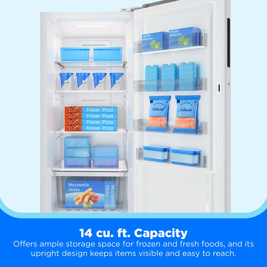 14 cu. ft. Convertible Upright Freezer (White) MRU14F5AWW