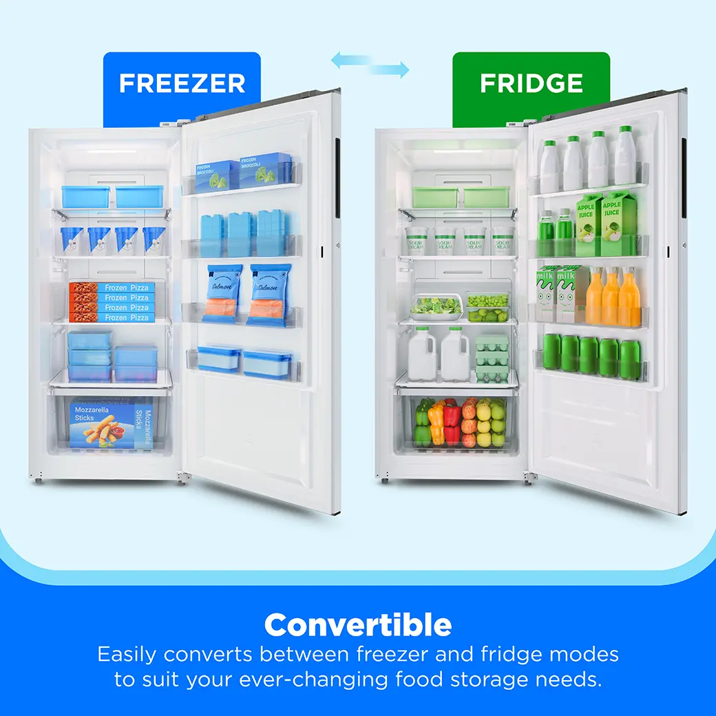 14 cu. ft. Convertible Upright Freezer (White) MRU14F5AWW