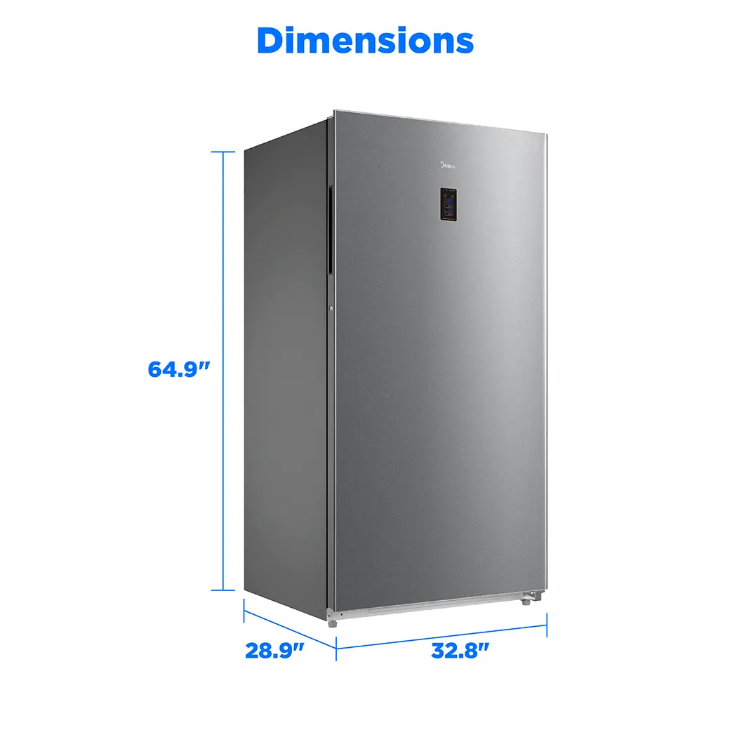 17 cu. ft. Convertible Upright Freezer (Stainless Steel) MRU17F5AST