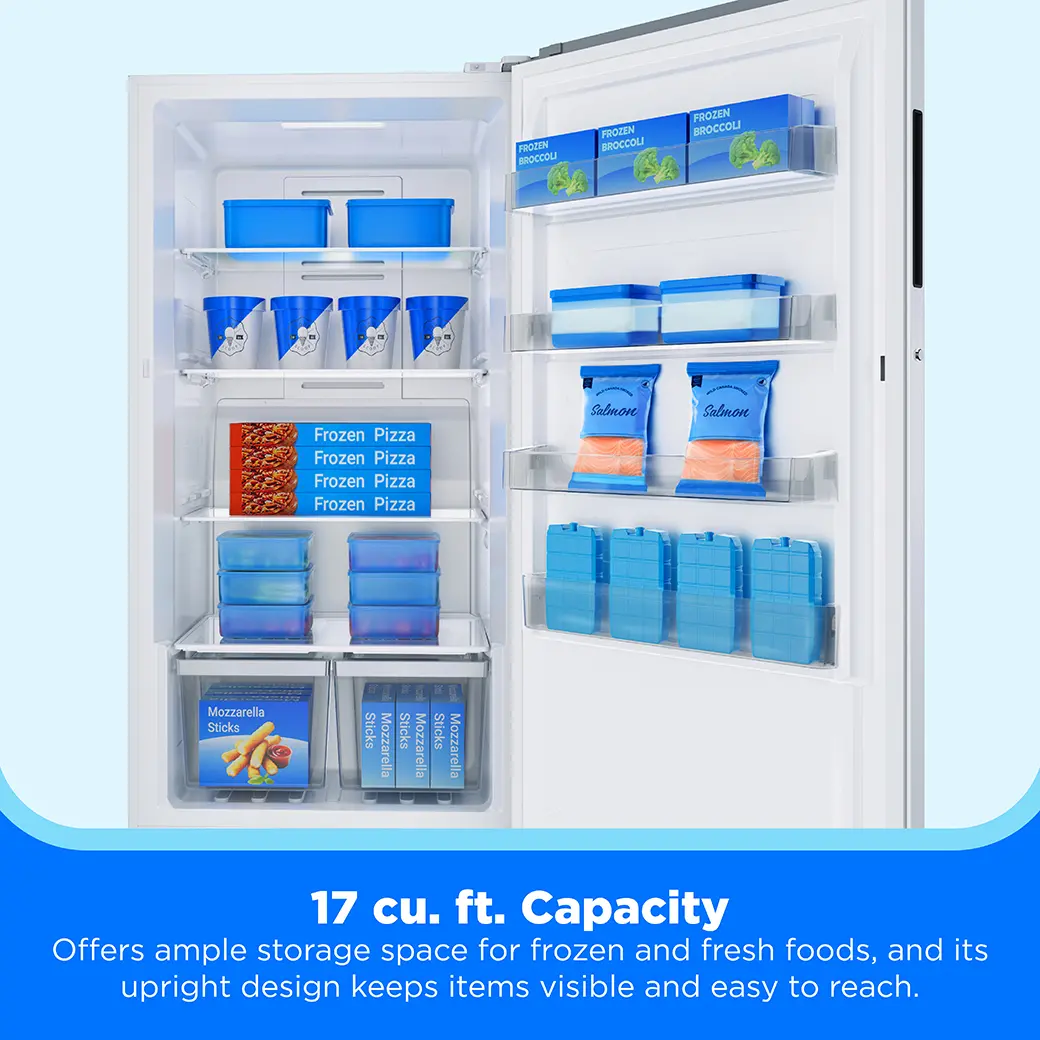 17 cu. ft. Convertible Upright Freezer (White) MRU17F5AWW
