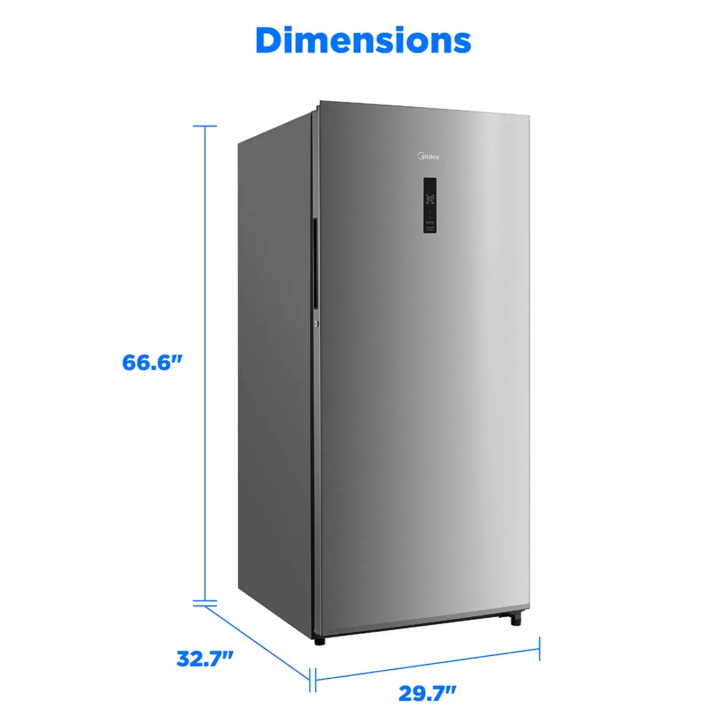 21.0 CF Upright Freezer, Convertible, ESTAR, Digital Display MRU21F5BST