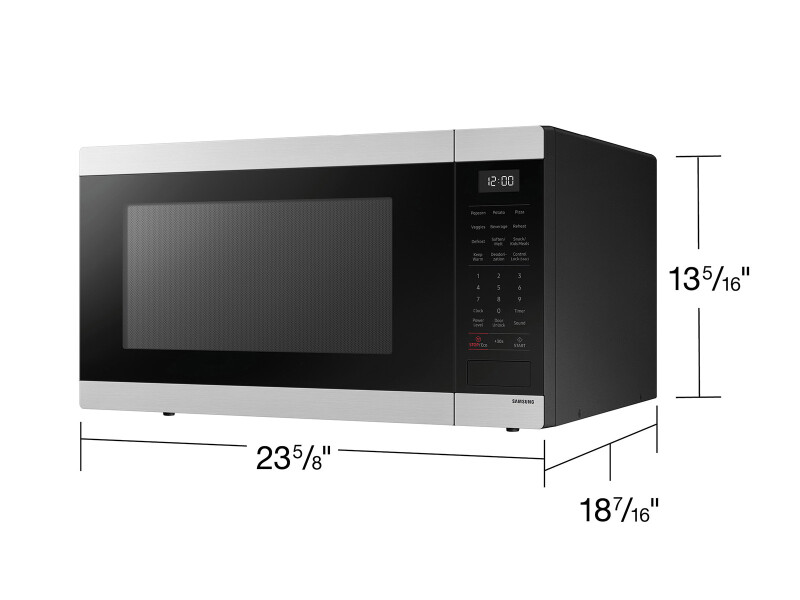 1.9 cu. ft. Countertop Microwave with Sensor Cooking in Stainless Steel MS19DG8500SRAA