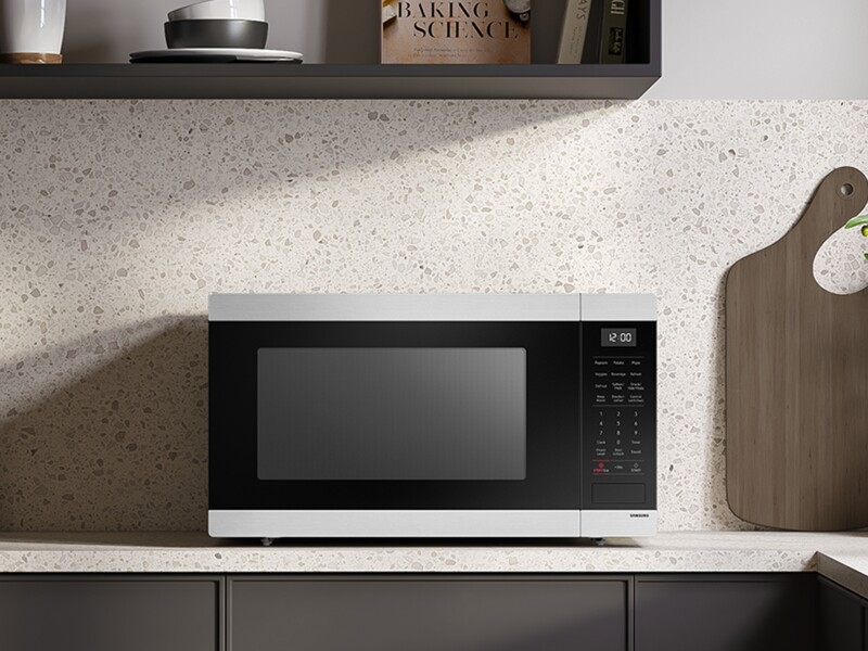 1.9 cu. ft. Countertop Microwave with Sensor Cooking in Stainless Steel MS19DG8500SRAA