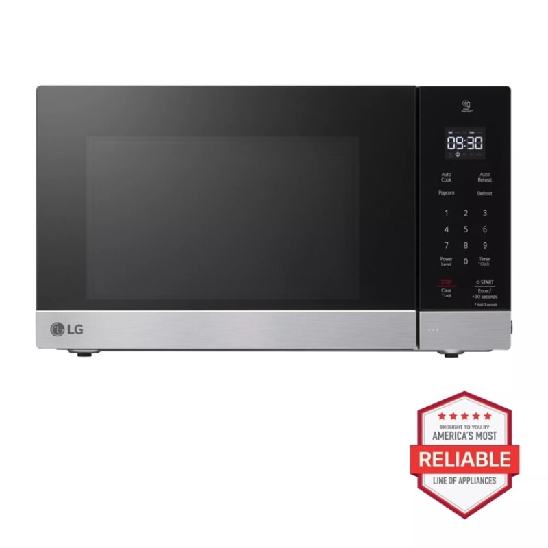 LG 0.9 cu. ft. NeoChef™ Countertop Microwave with Smart Inverter Stainless Steel MSER0990S Picture 1