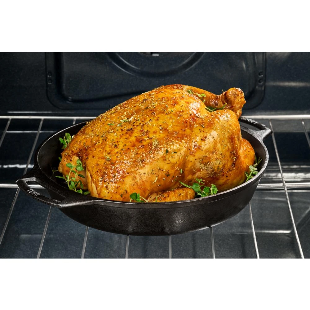 30-Inch Wide Slide-In Electric Range with Grill Mode and No Preheat Air Fry - 5.3 Cu. Ft. MSES7030SZ