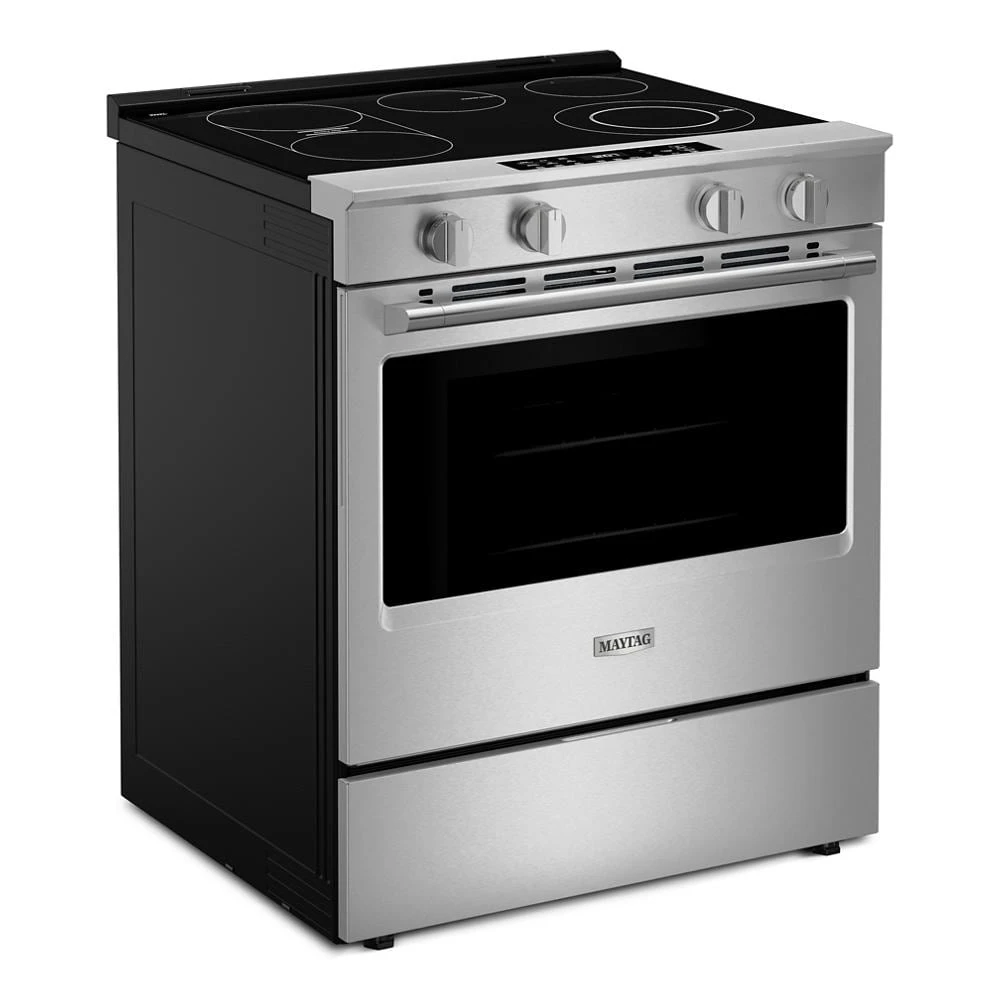 30-Inch Wide Slide-In Electric Range with Grill Mode and No Preheat Air Fry - 5.3 Cu. Ft. MSES7030SZ