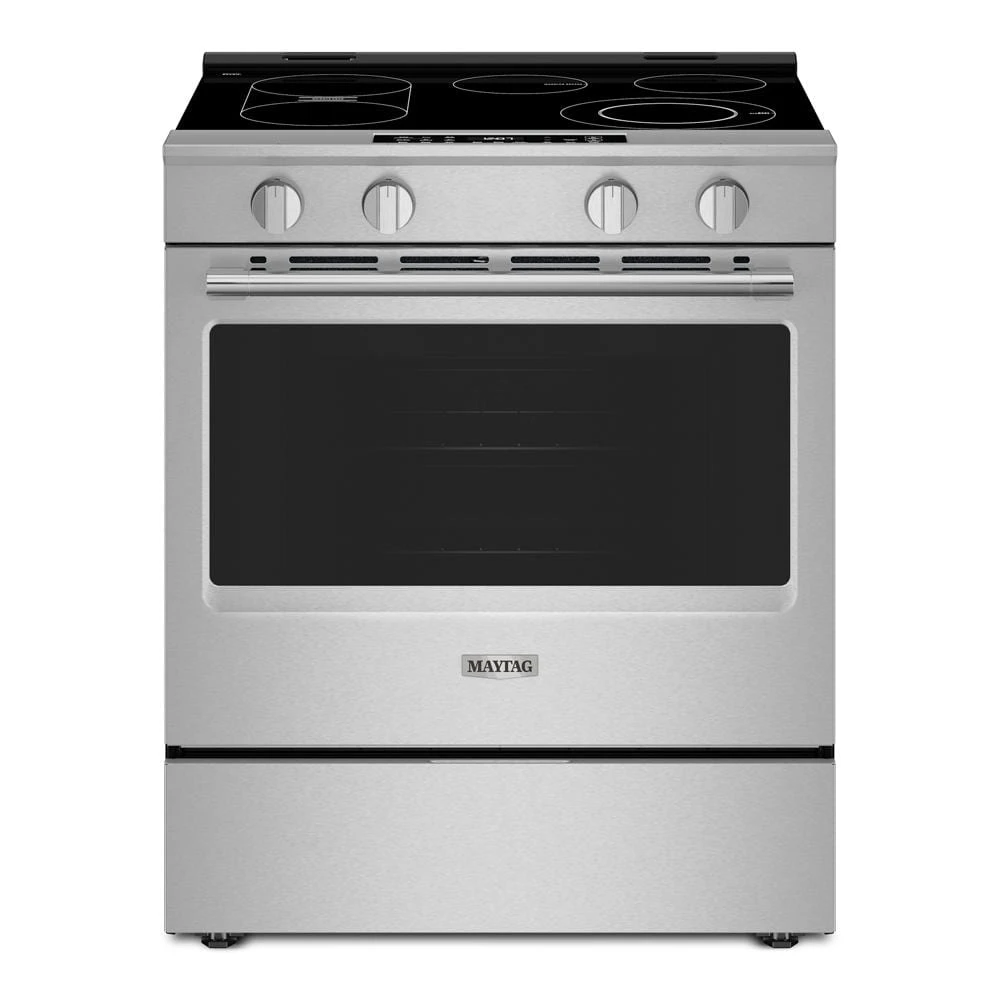 30-Inch Wide Slide-In Electric Range with Grill Mode and No Preheat Air Fry - 5.3 Cu. Ft. MSES7030SZ