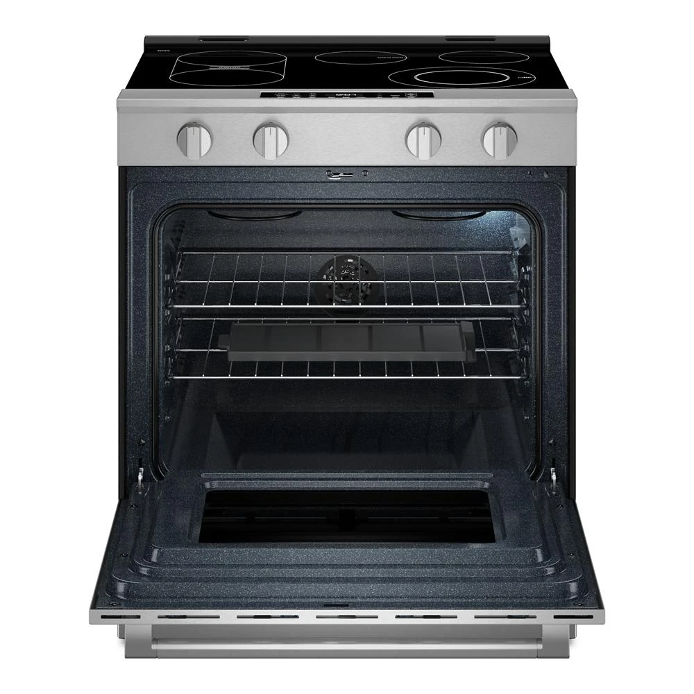 30-Inch Wide Slide-In Electric Range with Grill Mode and No Preheat Air Fry - 5.3 Cu. Ft. MSES7030SZ